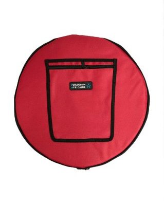 Funda yembé Percussion Africaine Clásico L Rojo