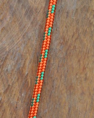 Cuerda PES yembé 6 mm Cobre/ verde 100 m