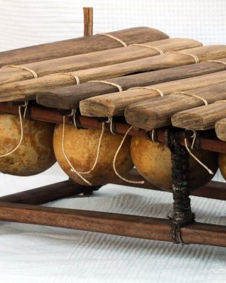 Instrumento balafón pentatónico bobo 12 teclas