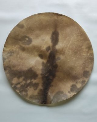 Piel de ciervo yembé muy gruesa afeitada XL