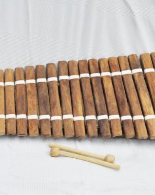 Instrumento balafón diatónico bobo 22 teclas