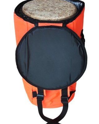 Funda yembé Percussion Africaine Clásico XL Naranja