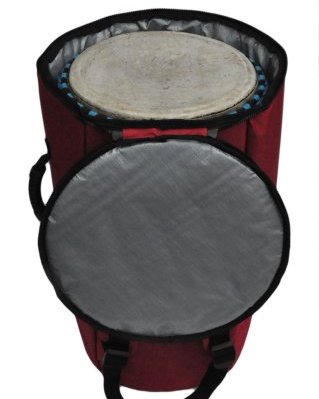 Funda yembé Percussion Africaine Clásico XL Rojo