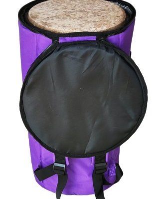 Funda yembé Percussion Africaine Clásico L Violeta