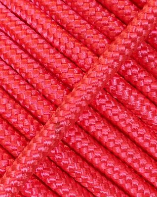 Cuerda tambor yembé reforzada 5 mm Rosa fluo 20 m