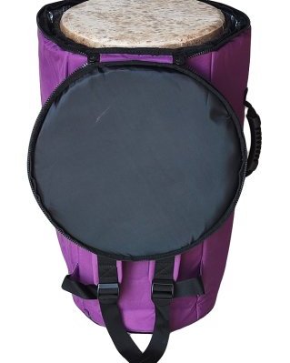 Funda yembé Percussion Africaine Clásico XL Malva