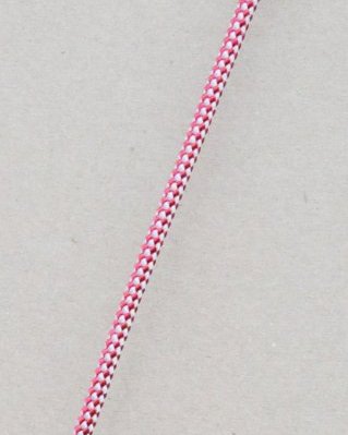 Cuerda PES yembé 5 mm Damero Rojo / gris 100 m