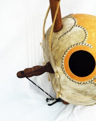 Instrumento kamelé ngoni Clásico 12 cuerdas