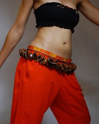 Cinturón sonajero Ekpiri S