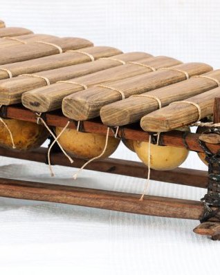 Instrumento balafón pentatónico bobo 12 teclas