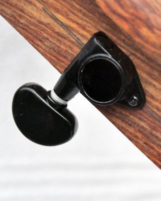 Clavijas mecánicas afi­nación para kora ngoni Negro