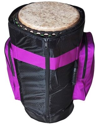 Funda yembé Percussion Africaine Premium XL Malva