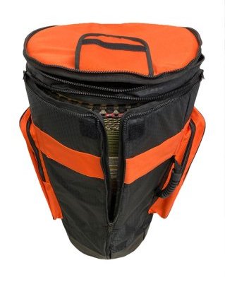 Funda yembé Percussion Africaine Premium XL Naranja