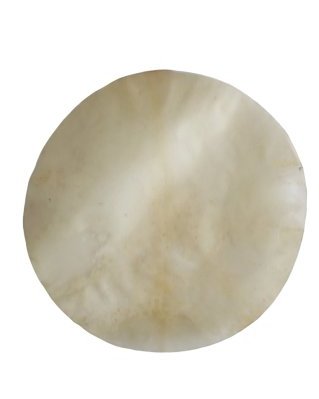 Piel de cabra yembé depilada muy gruesa