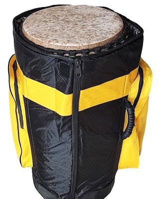 Funda yembé Percussion Africaine Premium XL Amarillo