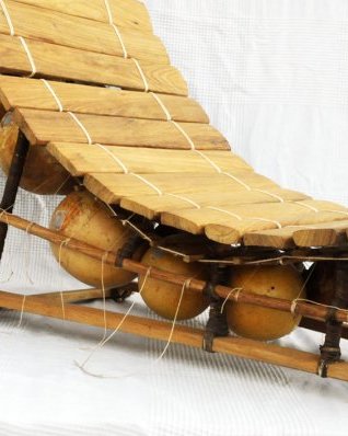 Instrumento balafón bwaba 15 teclas