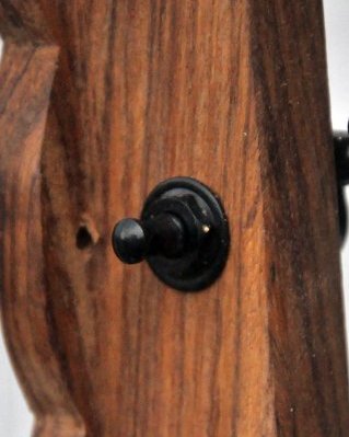 Clavijas mecánicas afi­nación para kora ngoni Negro