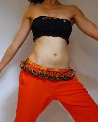 Cinturón sonajero Ekpiri L