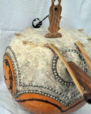 Kamelé ngoni Premium instrumento 8 cuerdas 5643