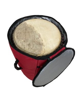 Funda yembé Percussion Africaine Clásico L Rojo