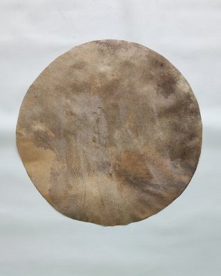 Piel de ciervo yembé gruesa afeitada M