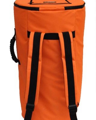 Funda yembé Percussion Africaine Clásico L Naranja