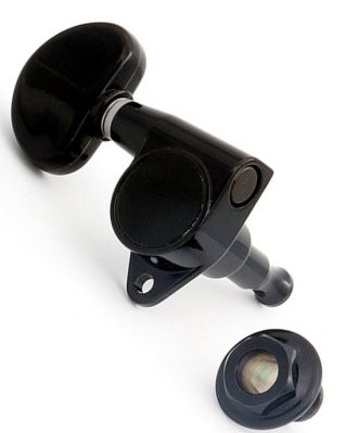 Clavijas mecánicas afi­nación para kora ngoni Negro