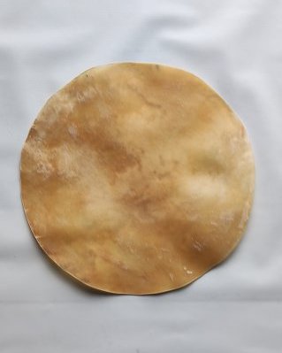 Piel de buey / vaca tambor gruesa sin pelo M