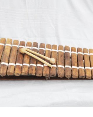 Instrumento balafón diatónico bobo 22 teclas