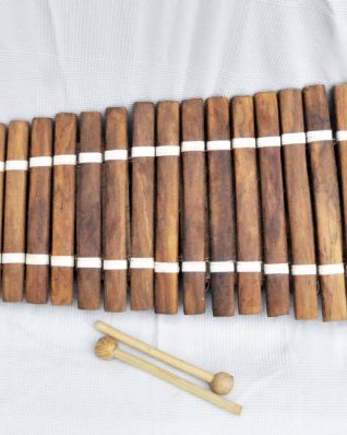 Instrumento balafón diatónico bobo 22 teclas