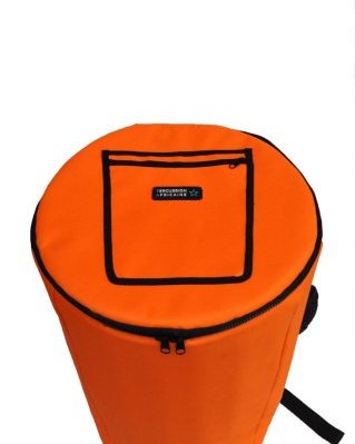 Funda yembé Percussion Africaine Clásico L Naranja
